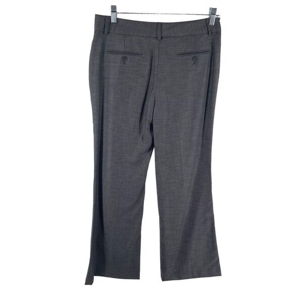 Victor Alfaro Women's Career Pants Wool Trousers Wide leg Gray Size 6P 6 - Picture 1 of 10